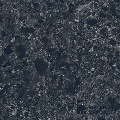 Black Stone Floor & Wall Tile TL 06997 Prestige Ceppo Nero 2 ft x 4 ft Vitrified Carving Matte Finish - 9 mm | 4 Random Design | Suitable for Living Room, Bedroom, Bathroom