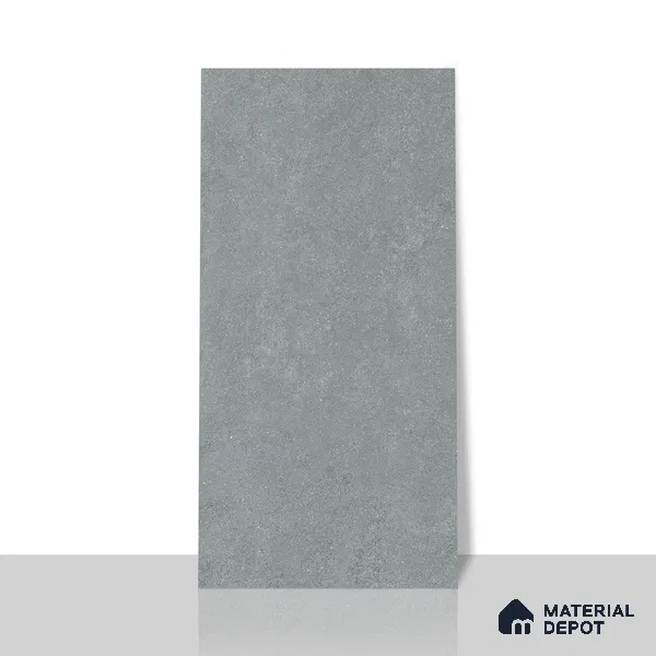 Cement Look Wall & Floor Matte Finish Grey Vitrified Tile | TL 07009 4 ft x 2 ft - 9 mm | Suitable For Living Room, Hall & Study