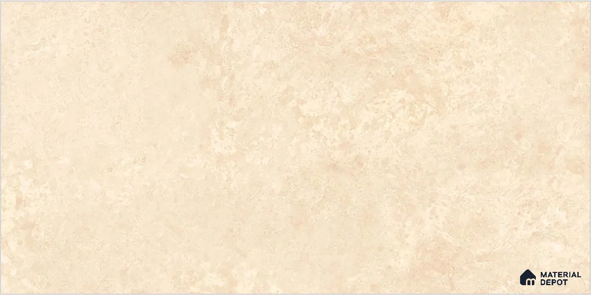 Beige Rustic Wall Tile TL 07015 2 ft x 1 ft Ceramic Carving Satin Finish - 9 mm | Suitable for Living Room, Bedroom, Bathroom