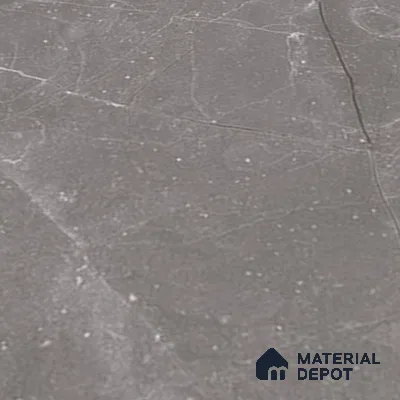 Grey Marble Floor Tile TL 07017   1 ft x 1 ft Ceramic Carving Matte Finish - 9 mm | Suitable for Living Room, Bedroom, Bathroom
