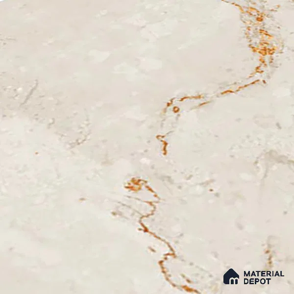 Beige Marble Wall Tile TL 07024 2 ft x 1 ft Ceramic Carving Satin Finish - 9 mm | Suitable for Living Room, Bedroom, Bathroom