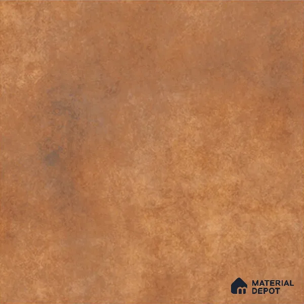 Brown Rustic Floor Tile TL 07026 1 ft x 1 ft Ceramic Carving Matte Finish - 9 mm | Suitable for Living Room, Bedroom, Bathroom
