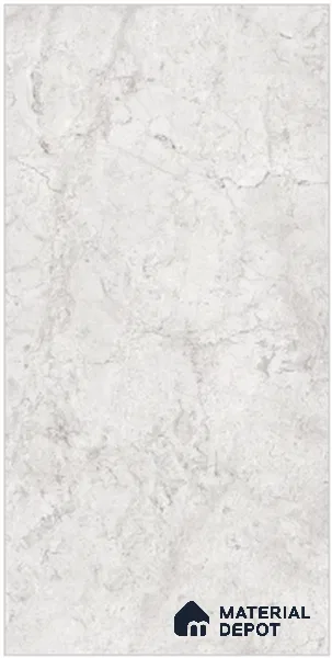 Grey Marble Wall & Floor Tile TL 07028 Gravier Fresco Mist 5.2 ft x 2.6 ft Vitrified Carving Matte Finish - 9 mm | Suitable for Living Room, Bedroom, Bathroom