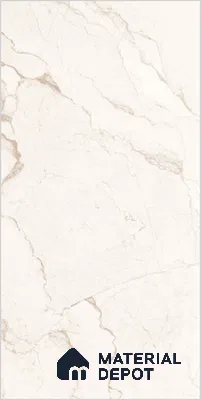Beige Marble Wall & Floor Tile TL 07030 B Gravier Serene Crema 5.2 ft x 2.6 ft Vitrified Glossy Finish - 9 mm | Suitable for Living Room, Bedroom, Bathroom