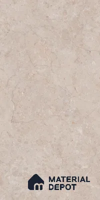 Marble Crema Marfil Wall & Floor Tile TL 07033 Sand Beige 4 ft x 2 ft Glossy Finish Vitrified Tile - 9 mm | 6 Random Designs | Suitable For Living Room, Bedroom, Dining