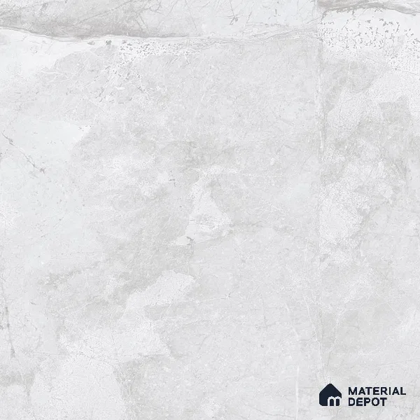 Marble Carrara Wall & Floor Tile TL 07035 Light Grey 4 ft x 2 ft Glossy Finish Vitrified Tile - 9 mm | 4 Random Designs | Suitable For Living Room, Bedroom, Dining