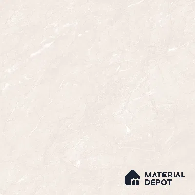 Marble Crema Marfil Wall & Floor Tile TL 07044 Almond Cream 4 ft x 2 ft Glossy Finish Vitrified Tile - 9 mm | 6 Random Designs | Suitable For Living Room, Bedroom, Dining