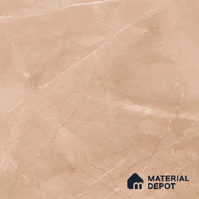 Marble Crema Marfil Wall & Floor Tile TL 07065 Camel Beige 4 ft x 2 ft Glossy Finish Vitrified Tile - 9 mm | 5 Random Designs | Suitable For Living Room, Bedroom, Dining