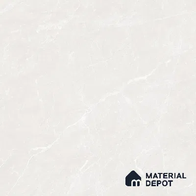 Marble Carrara Wall & Floor Tile TL 07069 Off-White 4 ft x 2 ft Glossy Finish Vitrified Tile - 9 mm | 6 Random Designs | Suitable For Living Room, Bedroom, Dining