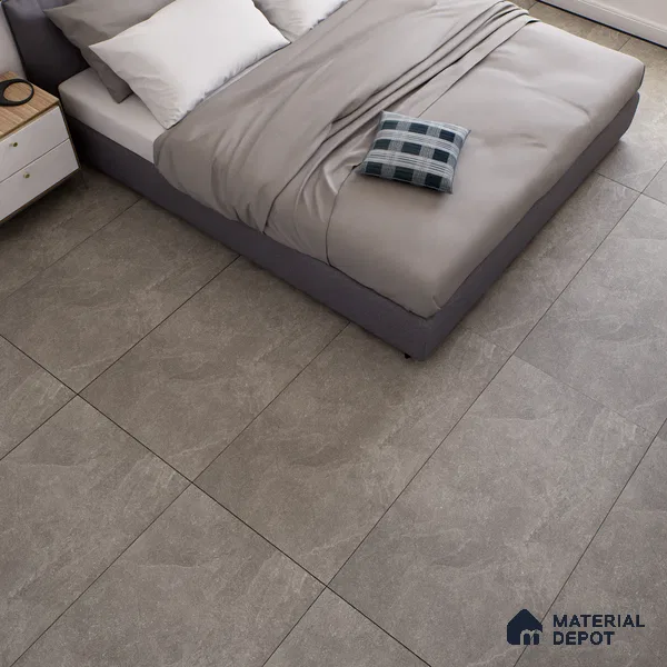 Stone Floor & Wall Tile TL 07081 Canberra Beige 4 ft x 2 ft Matte Finish Vitrified Tile - 9 mm | 4 Random Design | Suitable For living Room, Bedroom, Bathroom | Random Designs