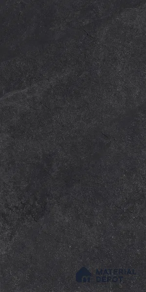 Stone Floor & Wall Tile TL 07083 Canberra Nero 4 ft x 2 ft Matte Finish Vitrified Tile - 9 mm | 4 Random Design | Suitable For living Room, Bedroom, Bathroom | Random Designs