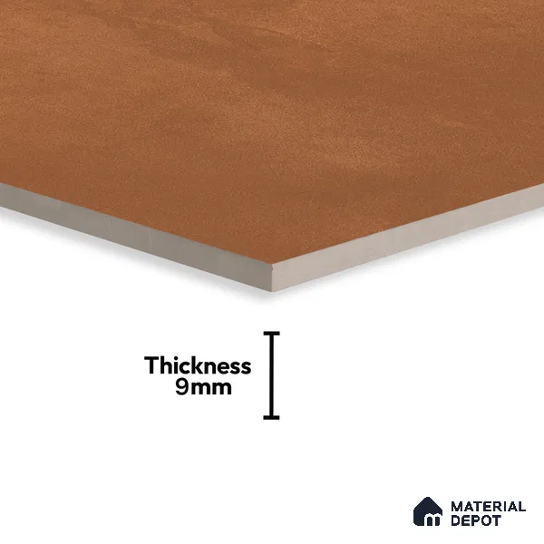 Terracotta Floor & Wall Tile TL 07086 Malaga Cotto 4 ft x 2 ft Matte Finish Vitrified Tile - 9 mm | 4 Random Design | Suitable For living Room, Bedroom, Bathroom | Random Designs