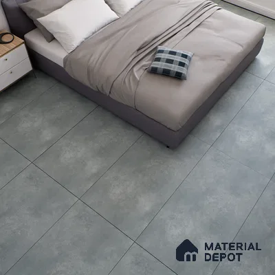 Stone Floor & Wall Tile TL 07090 Malaga Sky 4 ft x 2 ft Matte Finish Vitrified Tile - 9 mm | 4 Random Design | Suitable For living Room, Bedroom, Bathroom | Random Designs