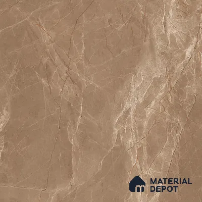 Marble Emperador Wall & Floor Tile TL 07092 Oak Brown 4 ft x 2 ft Matte Finish Vitrified Tile - 9 mm | 4 Random Designs | Suitable For Living Room, Bedroom, Kitchen