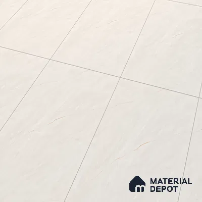 Marble Calacatta Wall & Floor Tile TL 07095 B Ivory Beige 4 ft x 2 ft Matte Finish Vitrified Tile - 9 mm | 3 Random Designs | Suitable For Living Room, Bedroom, Kitchen