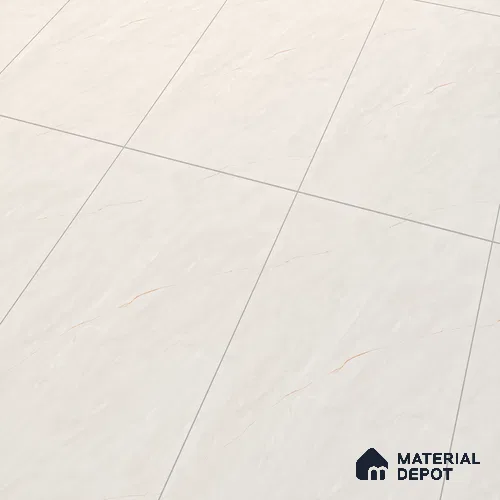 Marble Calacatta Wall & Floor Tile TL 07095 B Ivory Beige 4 ft x 2 ft Matte Finish Vitrified Tile - 9 mm | 3 Random Designs | Suitable For Living Room, Bedroom, Kitchen