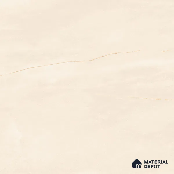 Marble Crema Marfil Wall & Floor Tile TL 07097 Vanilla Cream 4 ft x 2 ft Glossy Finish Vitrified Tile - 9 mm | 3 Random Designs | Suitable For Living Room, Bedroom, Dining
