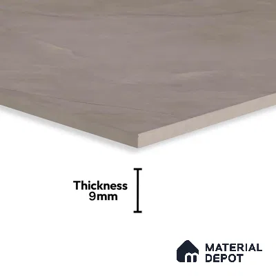 Marble Fior di Bosco Wall & Floor Tile TL 07098 B Mushroom Grey 4 ft x 2 ft Matte Finish Vitrified Tile - 9 mm | 4 Random Designs | Suitable For Living Room, Bedroom, Kitchen