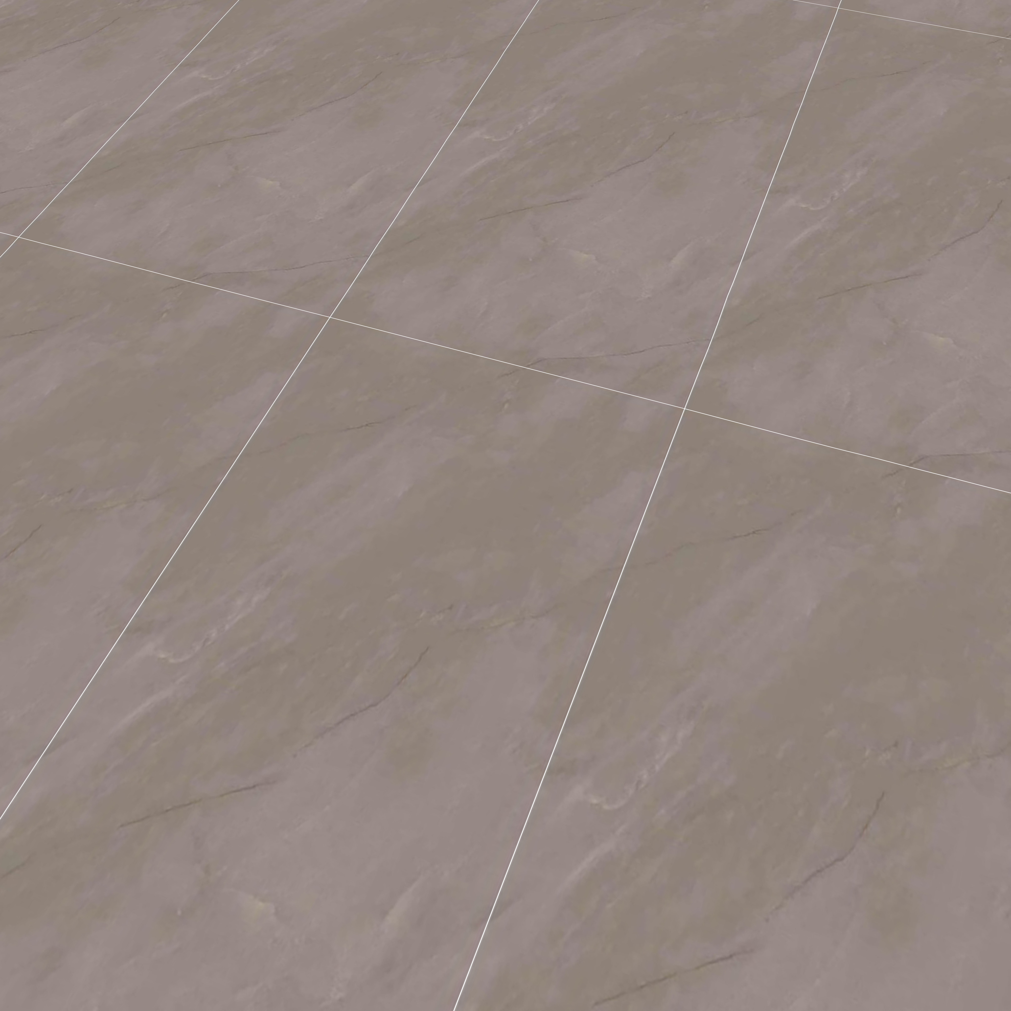 Marble Fior di Bosco Wall & Floor Tile TL 07098 B Mushroom Grey 4 ft x 2 ft Matte Finish Vitrified Tile - 9 mm | 4 Random Designs | Suitable For Living Room, Bedroom, Kitchen