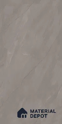 Marble Fior di Bosco Wall & Floor Tile TL 07098 Stone Grey 4 ft x 2 ft Glossy Finish Vitrified Tile - 9 mm | 3 Random Designs | Suitable For Living Room, Bedroom, Dining