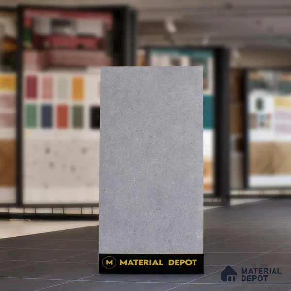Stone Floor & Wall Tile TL 07101 Bstone Grey 4 ft x 2 ft Matte Finish Vitrified Tile - 9 mm | 4 Random Design | Suitable For living Room, Bedroom, Bathroom | Random Designs