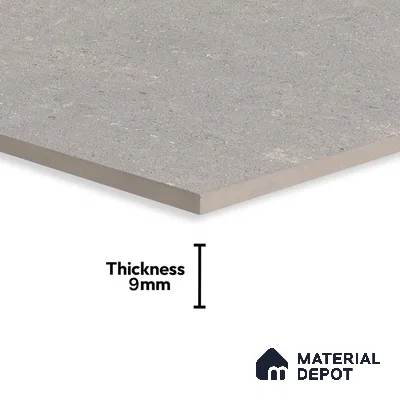 Stone Floor & Wall Tile TL 07101 Bstone Grey 4 ft x 2 ft Matte Finish Vitrified Tile - 9 mm | 4 Random Design | Suitable For living Room, Bedroom, Bathroom | Random Designs