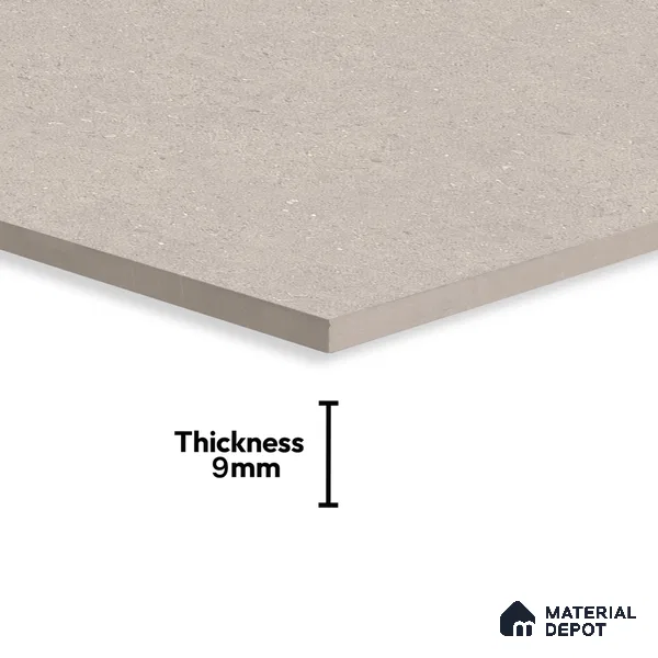 Stone Floor & Wall Tile TL 07102 Bstone Smoke 4 ft x 2 ft Matte Finish Vitrified Tile - 9 mm | 4 Random Design | Suitable For living Room, Bedroom, Bathroom | Random Designs
