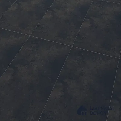 Cement Floor & Wall Tile TL 07105 Malaga Nero 4 ft x 2 ft Matte Finish Vitrified Tile - 9 mm | 4 Random Design | Suitable For living Room, Bedroom, Bathroom | Random Designs