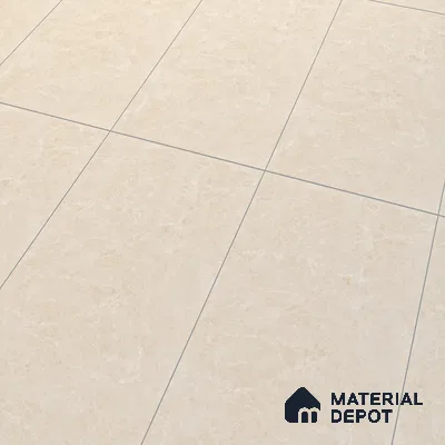 Marble Crema Marfil Wall & Floor Tile TL 07109 Sand Beige 4 ft x 2 ft Matte Finish Vitrified Tile - 9 mm | 4 Random Designs | Suitable For Living Room, Bedroom, Kitchen