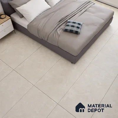 Marble Crema Marfil Wall & Floor Tile TL 07109 Sand Beige 4 ft x 2 ft Matte Finish Vitrified Tile - 9 mm | 4 Random Designs | Suitable For Living Room, Bedroom, Kitchen