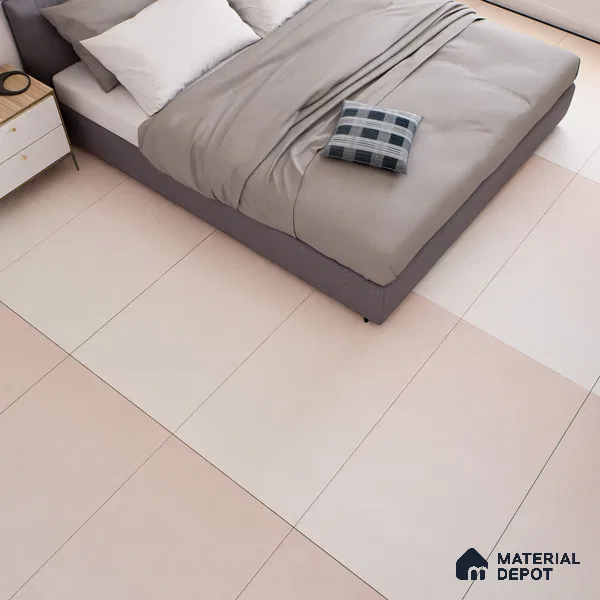 Stone Floor & Wall Tile TL 07111 Skiffar Rose 4 ft x 2 ft Matte Finish Vitrified Tile - 9 mm | 1 Random Design | Suitable For living Room, Bedroom, Bathroom | Random Designs