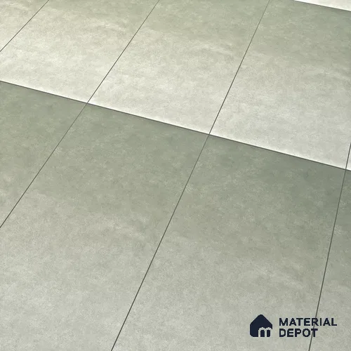 Cement Floor & Wall Tile TL 07112 Skiffar Verde 4 ft x 2 ft Matte Finish Vitrified Tile - 9 mm | 1 Random Design | Suitable For living Room, Bedroom, Bathroom | Random Designs