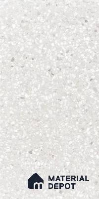 Terrazzo Floor & Wall Tile TL 07139 Arizon Bianco 4 ft x 2 ft Matte Finish Vitrified Tile - 9 mm | 4 Random Design | Suitable For living Room, Bedroom, Bathroom | Random Designs