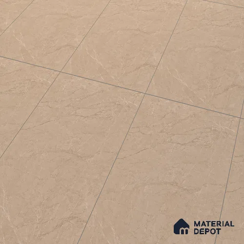Marble Crema Marfil Wall & Floor Tile TL 07141 Taupe Beige 4 ft x 2 ft Matte Finish Vitrified Tile - 9 mm | 4 Random Designs | Suitable For Living Room, Bedroom, Kitchen