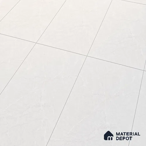 Marble Look Floor & Wall Tile TL 07142 Egeo Bianco 4 ft x 2 ft Matte Finish Vitrified Tile - 9 mm | 4 Random Design | Suitable For living Room, Bedroom, Bathroom | Random Designs