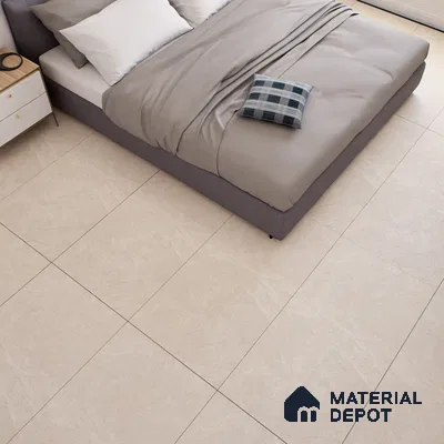 Marble Crema Marfil Wall & Floor Tile TL 07143 Sand Beige 4 ft x 2 ft Matte Finish Vitrified Tile - 9 mm | 4 Random Designs | Suitable For Living Room, Bedroom, Kitchen