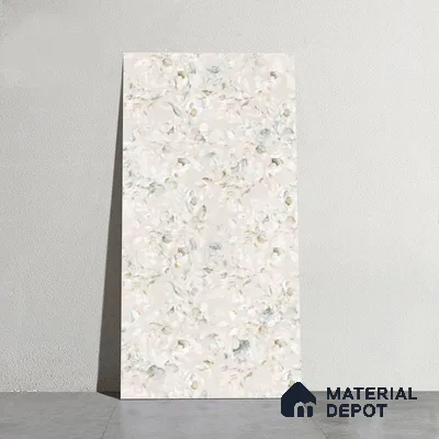 Tropical Wall Tile TL 07146 C Evolution White Decor 4 ft x 2 ft Matte Finish Vitrified Tile - 9 mm | 4 Random Design | Suitable for Bathroom, Accent/Feature Wall, Powder Room | Random Designs