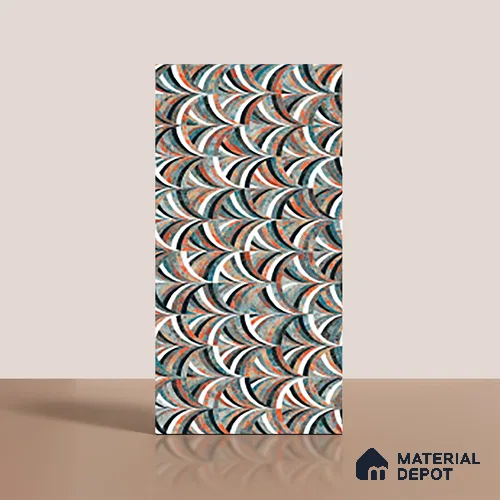 Highlighter Wall Tile TL 07146 D  4 ft x 2 ft Matte Finish GVT Vitrified Tile - 9 mm | Random Designs