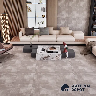 Stone Floor & Wall Tile TL 07148 Fabien Cemanto 4 ft x 2 ft Matte Finish Vitrified Tile - 9 mm | 3 Random Design | Suitable For living Room, Bedroom, Bathroom | Random Designs