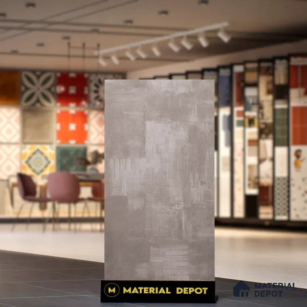 Stone Floor & Wall Tile TL 07148 Fabien Cemanto 4 ft x 2 ft Matte Finish Vitrified Tile - 9 mm | 3 Random Design | Suitable For living Room, Bedroom, Bathroom | Random Designs