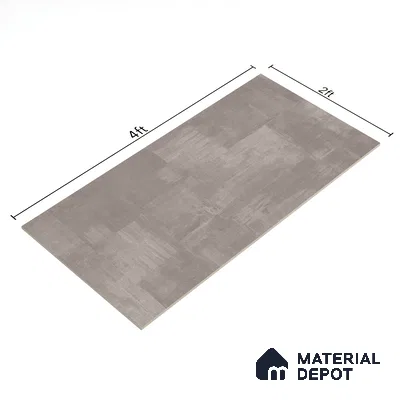 Stone Floor & Wall Tile TL 07148 Fabien Cemanto 4 ft x 2 ft Matte Finish Vitrified Tile - 9 mm | 3 Random Design | Suitable For living Room, Bedroom, Bathroom | Random Designs