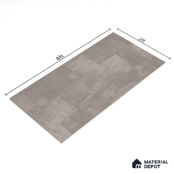 Stone Floor & Wall Tile TL 07148 Fabien Cemanto 4 ft x 2 ft Matte Finish Vitrified Tile - 9 mm | 3 Random Design | Suitable For living Room, Bedroom, Bathroom | Random Designs
