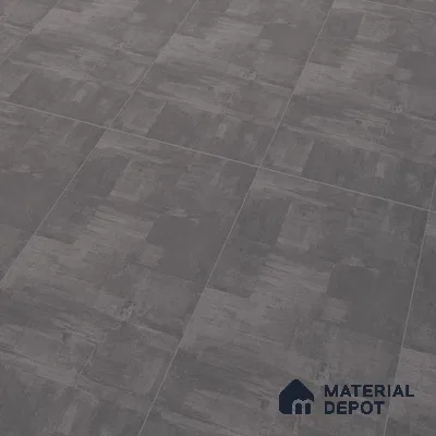 Cement Floor & Wall Tile TL 07150 Fabien Nero 4 ft x 2 ft Matte Finish Vitrified Tile - 9 mm | 3 Random Design | Suitable For living Room, Bedroom, Bathroom | Random Designs