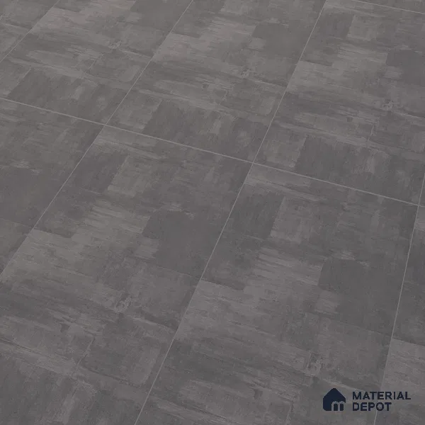 Cement Floor & Wall Tile TL 07150 Fabien Nero 4 ft x 2 ft Matte Finish Vitrified Tile - 9 mm | 3 Random Design | Suitable For living Room, Bedroom, Bathroom | Random Designs