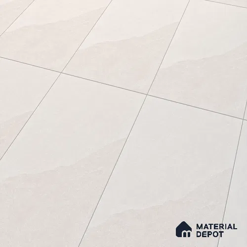 Stone Floor & Wall Tile TL 07152 Forenza Bianco 4 ft x 2 ft Matte Finish Vitrified Tile - 9 mm | 4 Random Design | Suitable For living Room, Bedroom, Bathroom | Random Designs