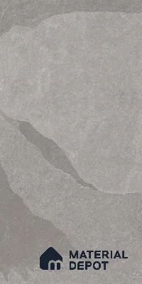 Stone Floor & Wall Tile TL 07153 Forenza Grey 4 ft x 2 ft Matte Finish Vitrified Tile - 9 mm | 4 Random Design | Suitable For living Room, Bedroom, Bathroom