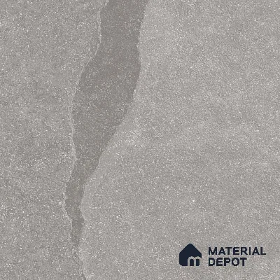 Stone Floor & Wall Tile TL 07153 Forenza Grey 4 ft x 2 ft Matte Finish Vitrified Tile - 9 mm | 4 Random Design | Suitable For living Room, Bedroom, Bathroom