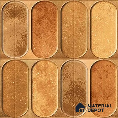 Highlighter Wall Tile TL 07179 E Opal Cosmo Macaroon 1 ft x 1 ft Glossy Finish Ceramic Tile - 10 mm | Suitable For Kitchen & Bathroom