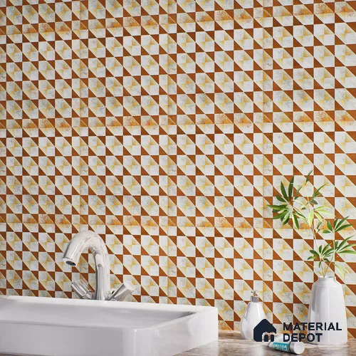 Highlighter Wall Tile TL 07185 B Brillo Nexo Kroma 1 ft x 1 ft Matte Finish Ceramic Tile - 10 mm | Suitable For Kitchen, Bathroom & Accent/Feature Wall