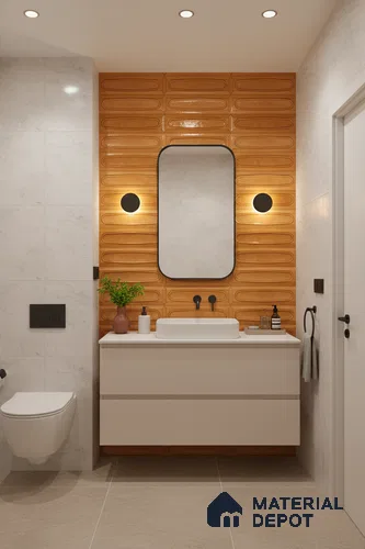 Faux Subway  Tile TL 07238 Bali 1003 1 ft x 1 ft Ceramic Glossy Finish - 9 mm  | 2 mm Spacer is Mandatory | Please Expect a Slight Variation of Pattern